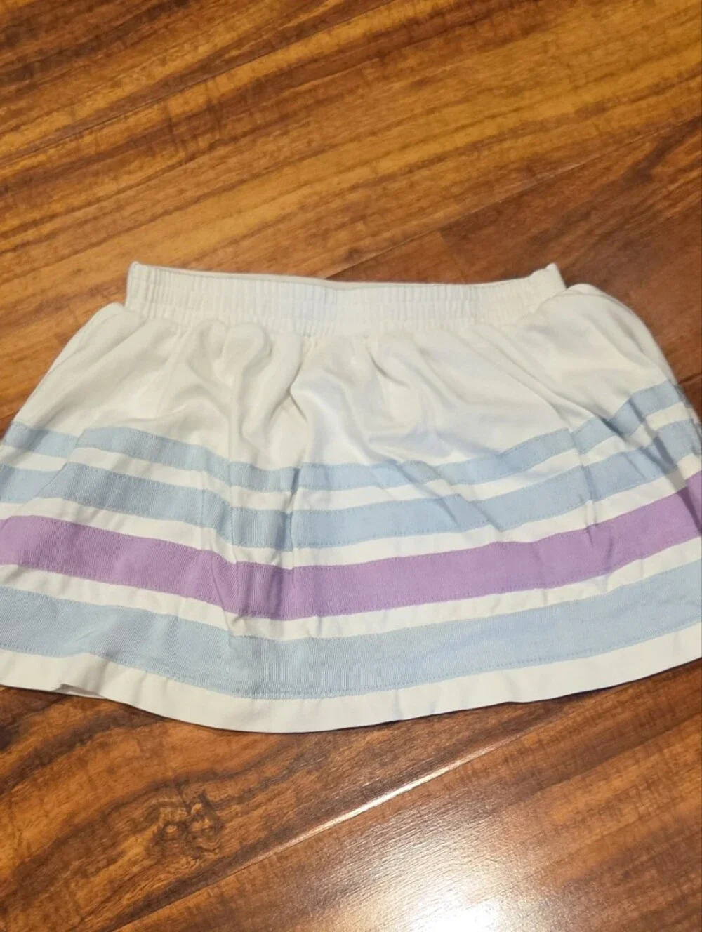 Janie and Jack EUC 12-18 months teal lamb top, colorblock ponte skirt